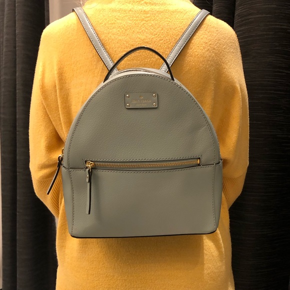 Kate Spade Grove Street Sammi Backpack, NWOT, boarskin embossed cowhide leather - Picture 2 of 16